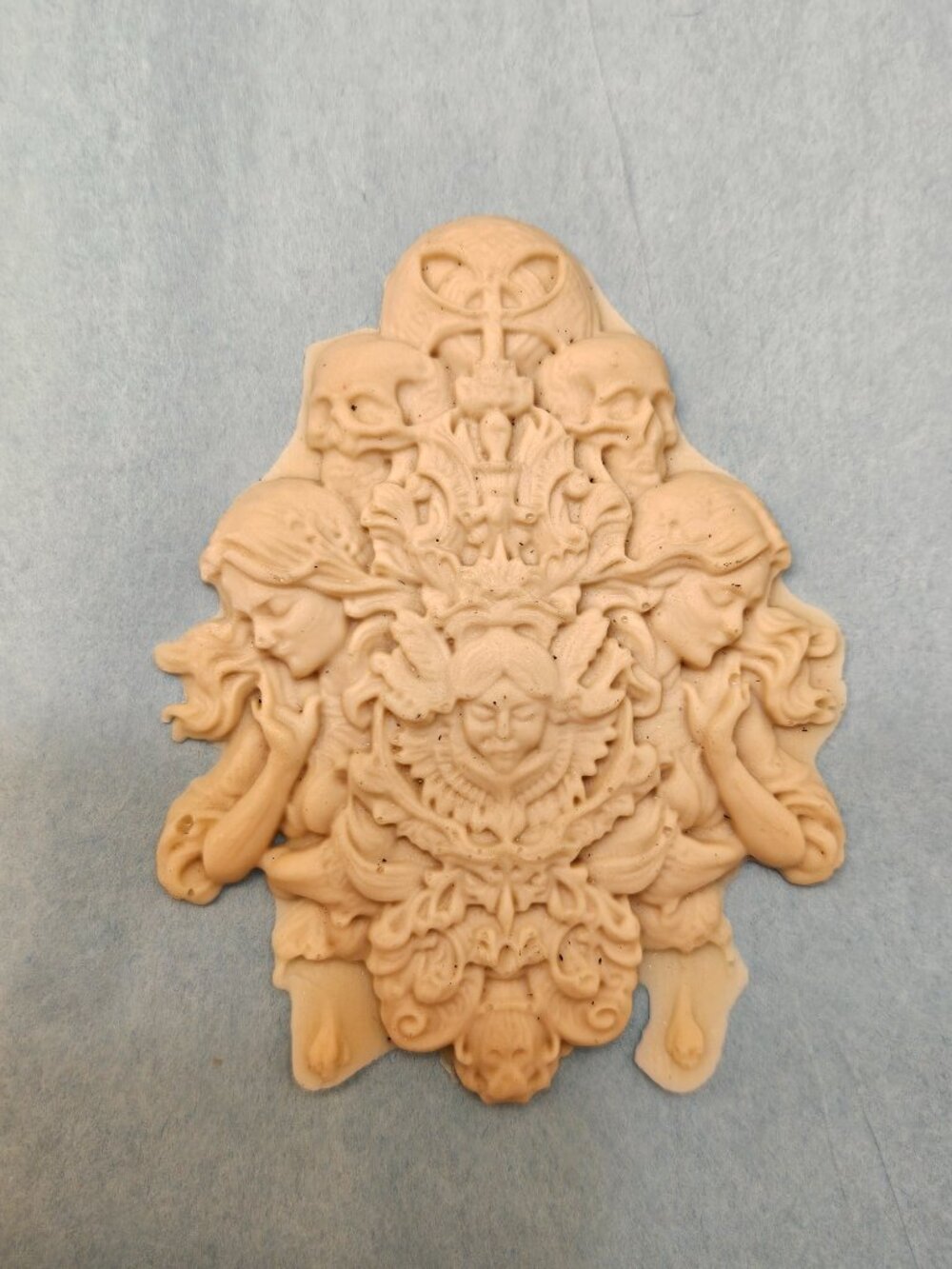 Intricate Baroque Silicone Mold